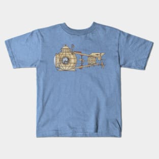 Steampunk Submarine Kids T-Shirt